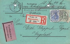 772850) DR Germania Nachnahme
