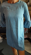Zara Baumwolle Blusenkleid