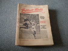 DDR Fußball Zeitschrift " FUWO "    Jahrgang 1958   ( vollständiger Jahrgang )