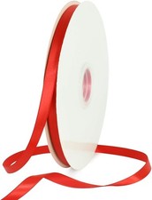 Satinband rot 10mm - rot, 91m
