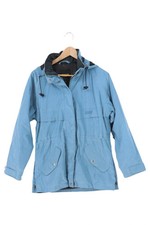 AIGLE Outdoorjacke Damen Blau Gr. S Polyester Kapuze Freizeit Sportlich