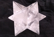 Bergkristall Merkaba 13,5cm 1,3kg Meditationskristall 