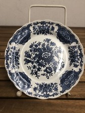 Kuchenteller Ridgway Windsor blau.