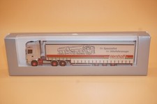 AWM Spur H0 MB Scania Koffer-Sattelzug Wemhoff