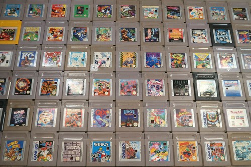 Game boy spiel auswahl - boy,
