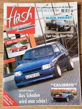 Flash Opel Scene 1996 Ausgabe Nr. 6  Campo Showtruck Calibra Cabrio Como A 2.8