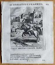 Vulgus amicitias utilitate probat - Otto van Veen Emblemata Emblem - 1700