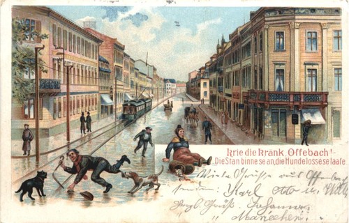 Offenbach litho 712602 - offenbach,