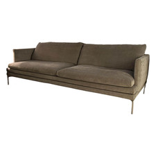 Zanotta Sofa William Stoff Tessuto Talento Cat30 Saio 027614 Füße Poliert
