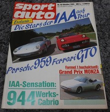 Sport Auto 10/1985 Nachruf