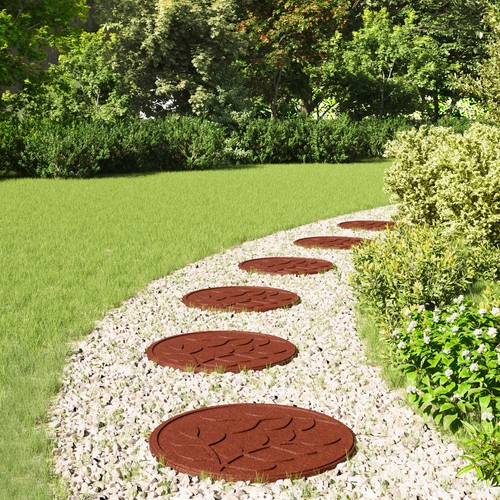 Gummiplatten gartenplatten - gummiplatten,