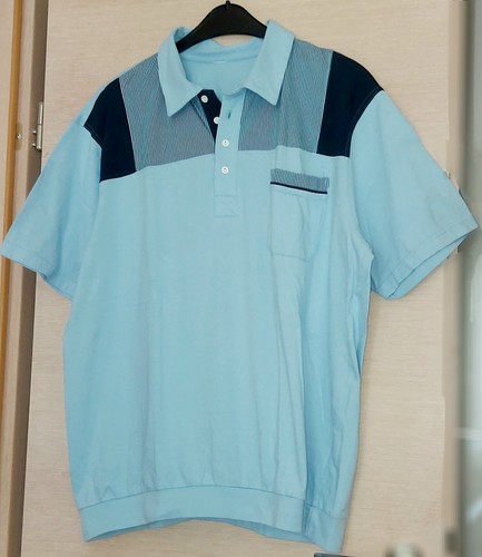 Herren blouson hellblau - herren, blouson,