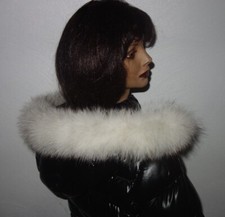 Polarfuchs Pelz Kapuze Kragen