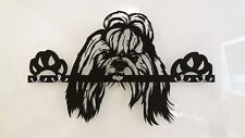 Shih Tzu  Schlüsselbrett Holz