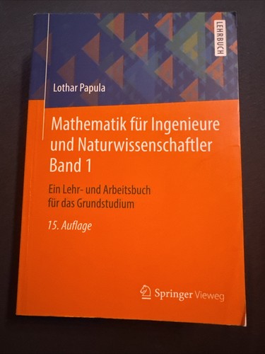 Mathematik für ingenieure - mathematik,