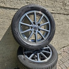 Felgen Brock RC32 16" 5x114,3 Sommerreifen 205/55R16 Carens Pro Cee'd Räder 