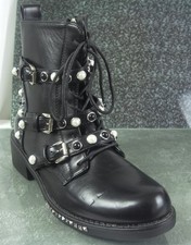 Schnürstiefeletten biker - schnürstiefeletten,