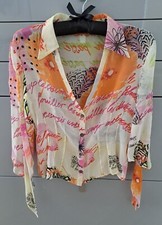 Marc Cain * TwinSet * zarte Bluse Seide + passendes Top * N2 / N3 * 36 / 38