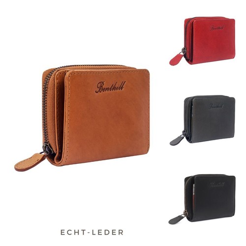 Kleine geldbörse echt - kleine, leder