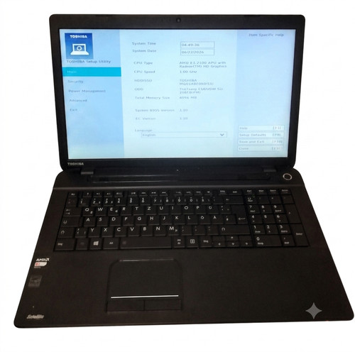 Toshiba laptop satellite - toshiba,