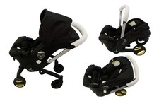 4in1 Kinderwagen Buggy Babywagen Set, Leicht Faltbar, Inkl. Auto Babyschale NEU