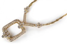 Collier diamanten 0 80 - collier, 76