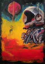 Mars | Moderne Kunst Mixed