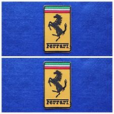 Ein Paar Motorsport Aufnäher