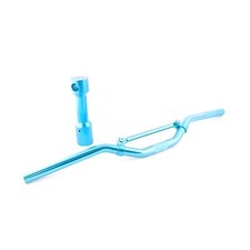 Downhill Lenker + Aufnahme Yamaha Aerox MBK Nitro blau