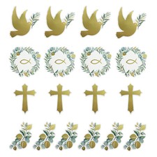 Konfetti set teilig gold - konfetti, 18