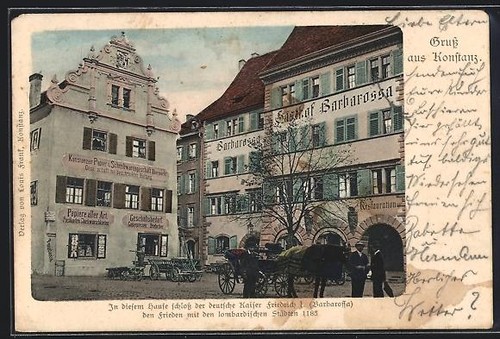 Ansichtskarte konstanz - ansichtskarte,