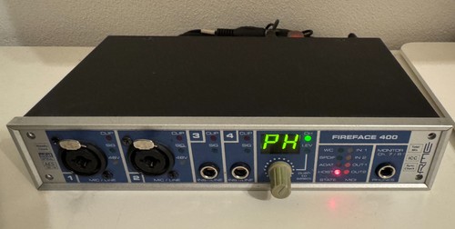 Rme fireface 400 - fireface, interface