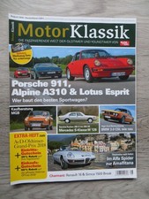 Motor Klassik 8 / 2018 - Frua Ford VW G40 Simca 1500 Alpine A310 V6 Monte Carlo