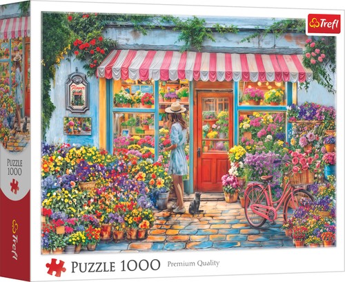 Trefl blumenladen 1000 - blumenladen,,
