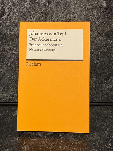 Der ackermann johannes von - der,