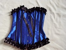 Corsage Korsett gorset Rockabilly Mittelalter burlesque BH S 36 38 40