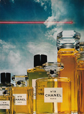 Chanel n.19 Parfum 1973 - Vintage Werbung Ad Anzeige Reklame yellowed_vintageads