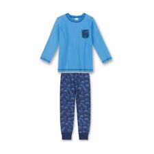 Sanetta Jungen Schlafanzug lang Dinosaurier blau Gr. 92 98 104 116 128 140