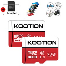 2 STÜCK 32GB Mikro SD TF Card Karte Class10 Speicherkarte SDXC SDHC Card 80MB/s