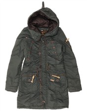 KHUJO Mens Hooded Parka Jacket