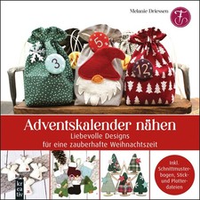 Buch adventskalender nähen - buch:,
