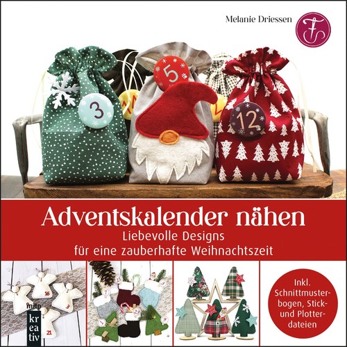 Buch adventskalender nähen - buch:,