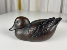 Keramik figur ente - figur,