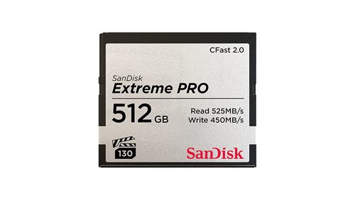Sandisk extreme pro cfast - pro, 2.0