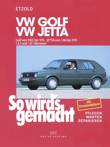 Reparaturanleitung golf ii - reparaturanleitung, vw