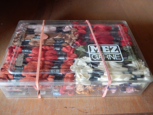 Mez perlgarn stickgarn fast - stickgarn,