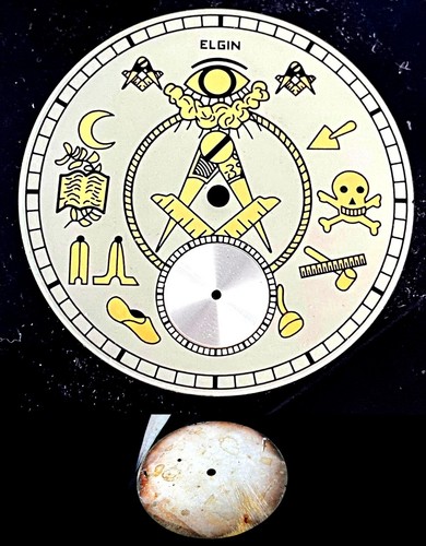 Elgin masonic taschenuhr - masonic,