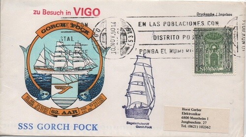 Gorch fock segelschulschiff - fock,