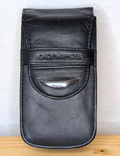 Olympus mju soft case leder - olympus,