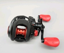 Abu Garcia MAX4 X Low Profile Rechtshand Max Black Red Angelrolle Spule
